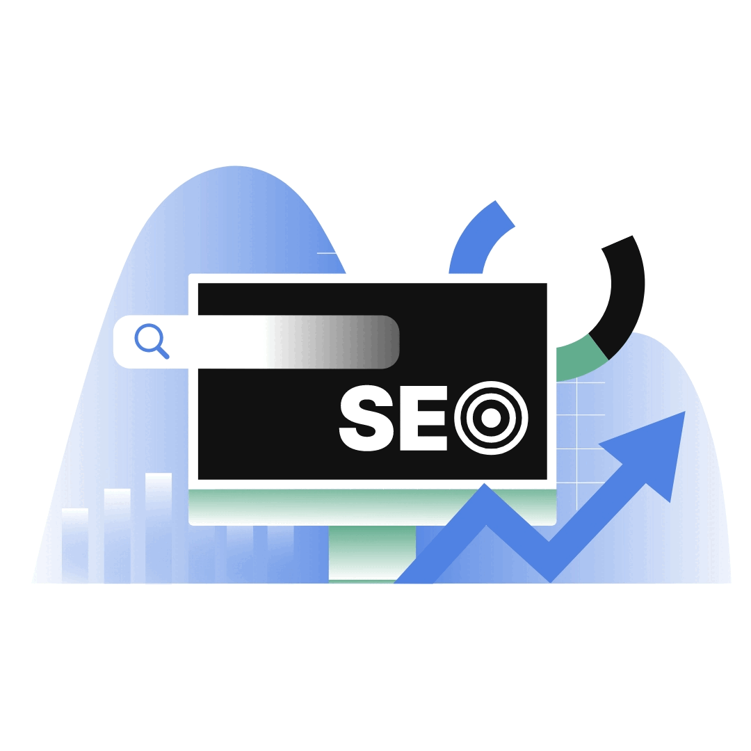 SEO Statistics for Optimization on Computer Monitor